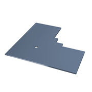 Coastline Horizontal Cladding 90° Internal Corner End Closer - Pigeon Blue