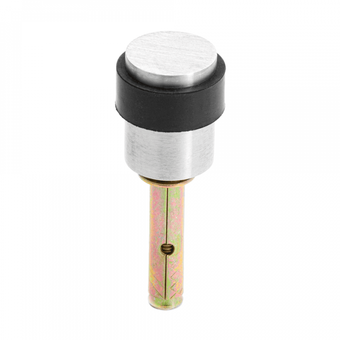 Deanta Collared Door Stop Satin Stainless Steel