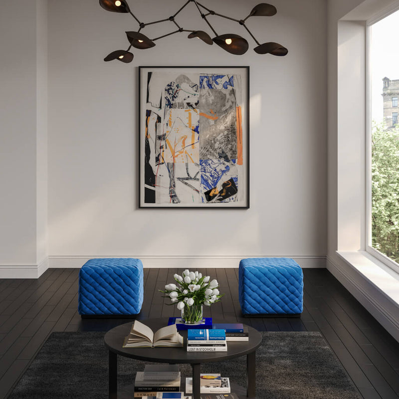 Colline Small Pouffe