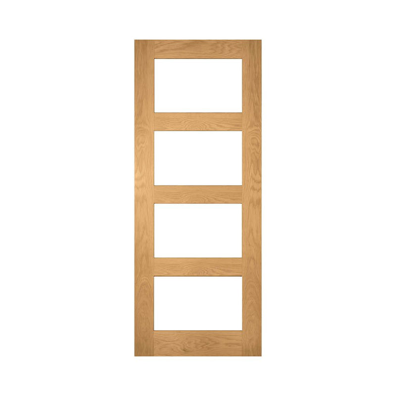 Deanta Coventry Prefinished Oak Glazed Door