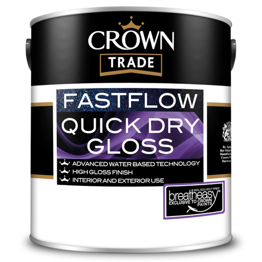 Crown Trade Fast Flow QD Gloss White