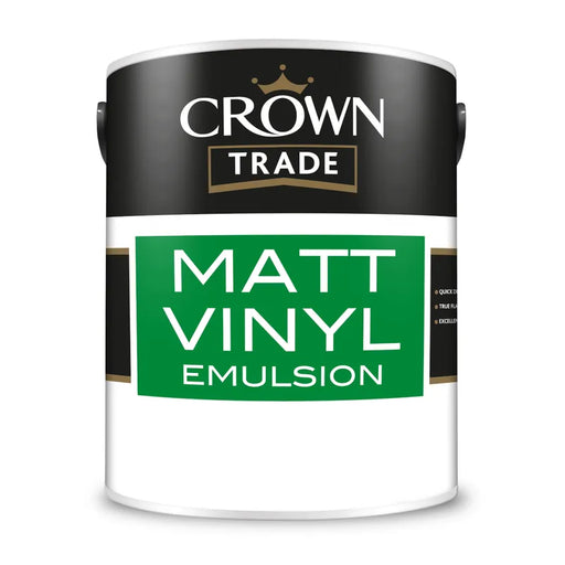 Crown Trade Vinyl Matt White 5L