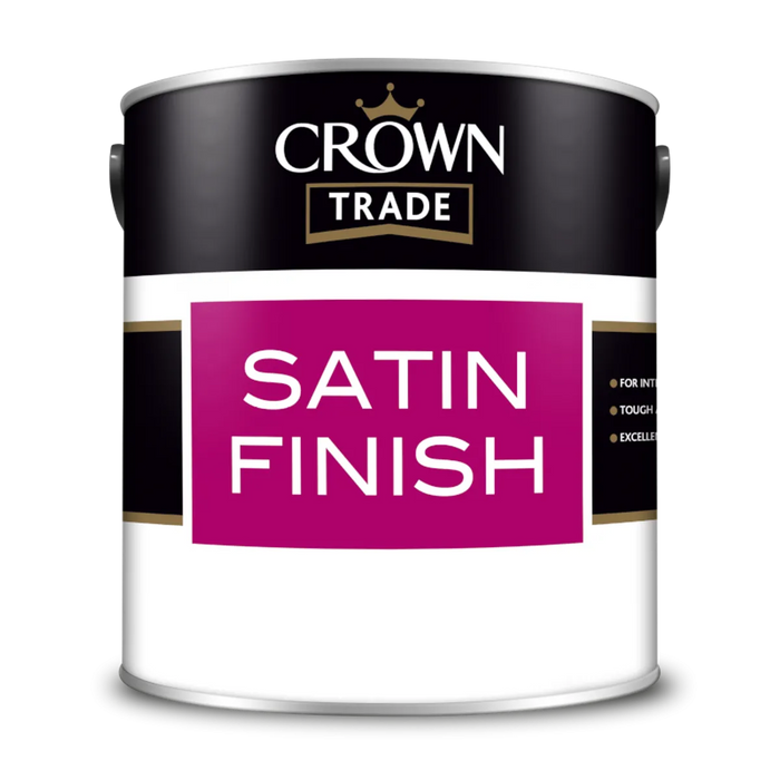 Crown Trade Satin Finish White