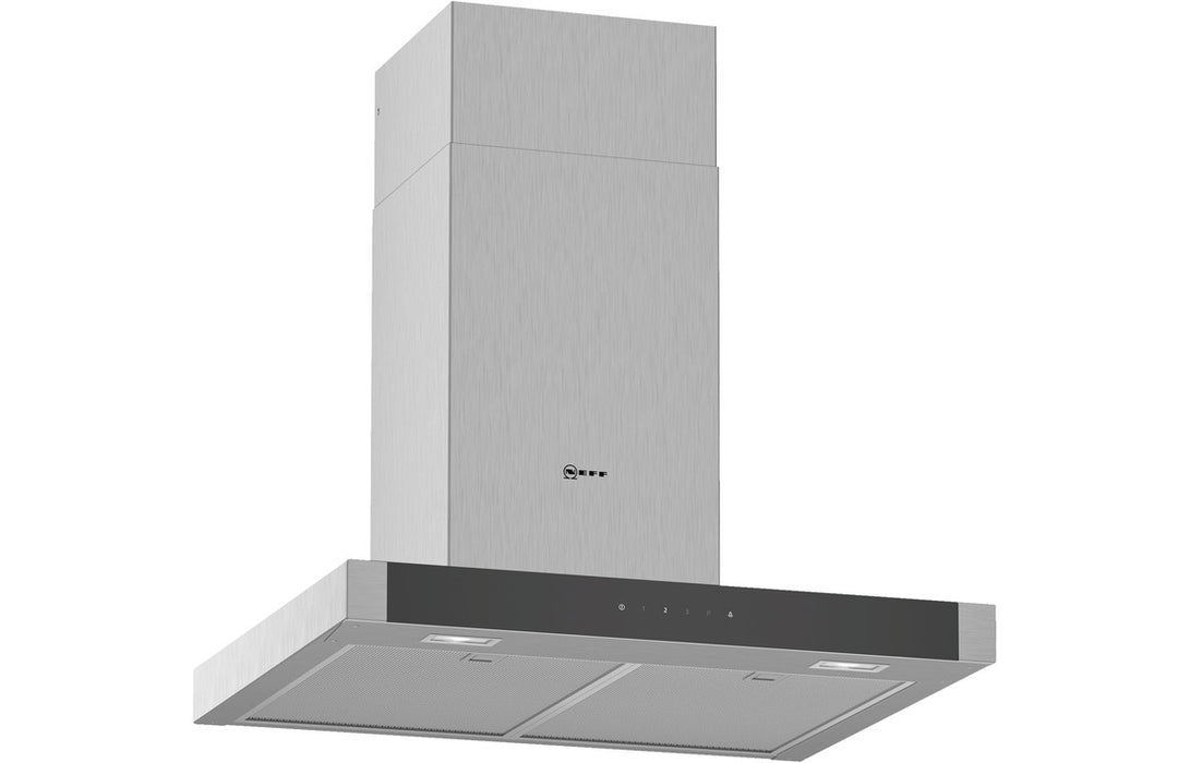 Neff N50 D64BHM1N0B 60cm Box Design Chimney Hood - St/Steel
