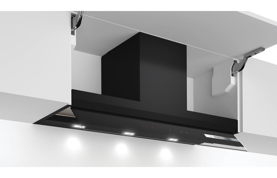 Neff N70 D65XAM2S0B 60cm Integrated Hood - Black