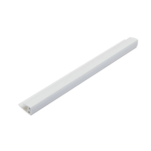 Zest Panel -  Clip On End Cap - 5-8mm - White - Pack of 10