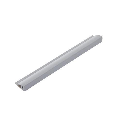 Zest Panel -  Clip On End Cap - 5-8mm - 2.6m - Cold Grey - Pack of 10