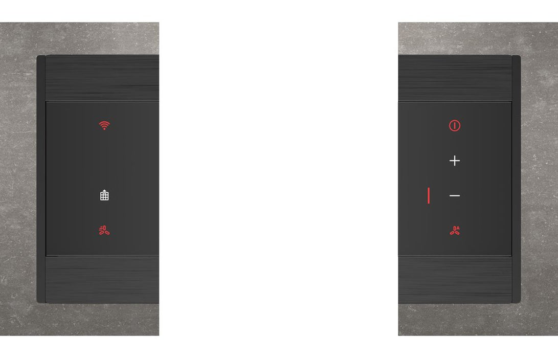 Bosch Series 8 DDW88MM60B 80cm Downdraft Hood - Black & Clear Glass