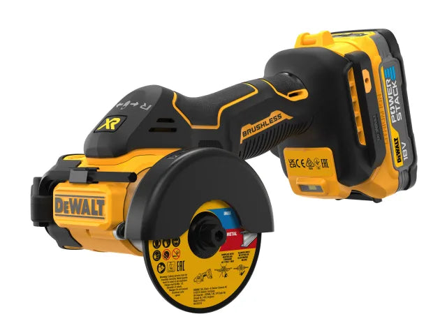 DCS438E2T XR BL Cut Off Tool 18V 2 x 1.7Ah POWERSTACK™ Li-ion