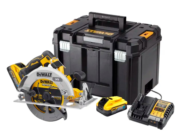DCS573H2T XR Advantage Circular Saw 190mm 18V 2 x 5.0Ah POWERSTACK™ Li-ion