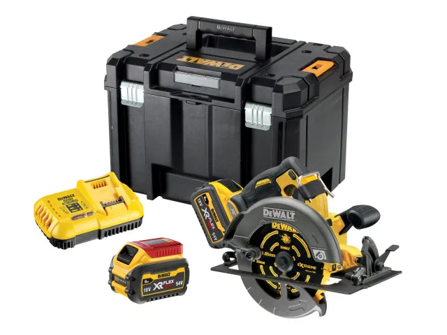 DCS578T2 XR FlexVolt Circular Saw 190mm 54V 2 x 2.0Ah Li-ion