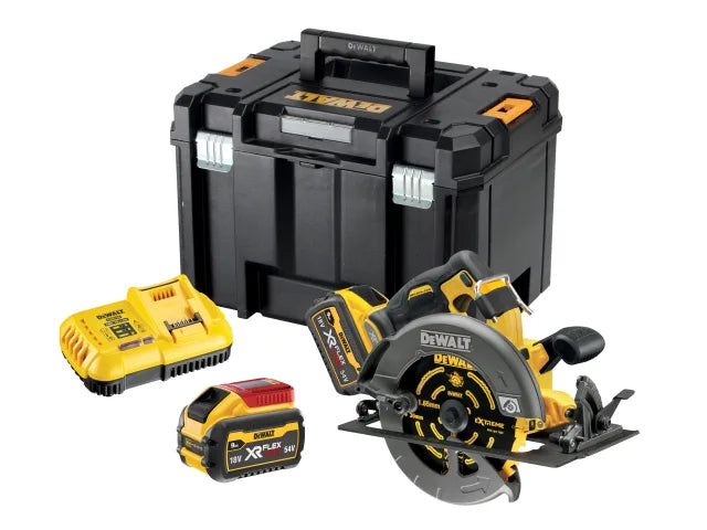 DCS578X2 XR FlexVolt Circular Saw 190mm 54V 2 x 3.0Ah Li-ion