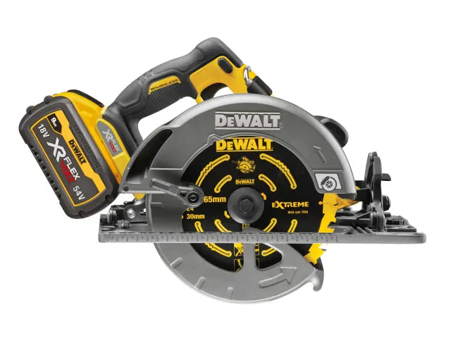 DCS579X2 XR FlexVolt Circular Saw 190mm 54V 2 x 9.0Ah Li-ion