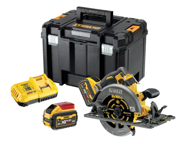 DCS579X2 XR FlexVolt Circular Saw 190mm 54V 2 x 9.0Ah Li-ion