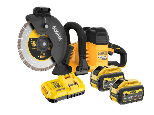 DCS691X2 XR FlexVolt 230mm Cut Off Saw 54V 2 x 9.0Ah Li-ion