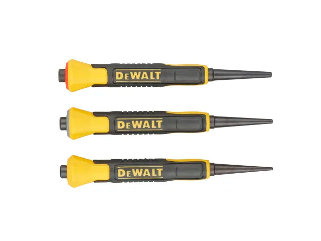 Bi-Material Nail Punch Set, 3 Piece