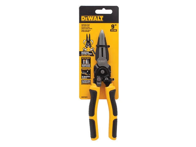 Compound Action Long Nose Pliers 190mm