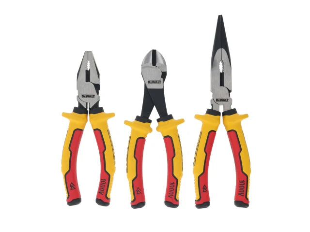 VDE Plier Set, 3 Piece