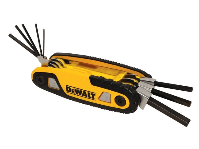 Metric Folding / Locking Hex Key Set, 8 Piece