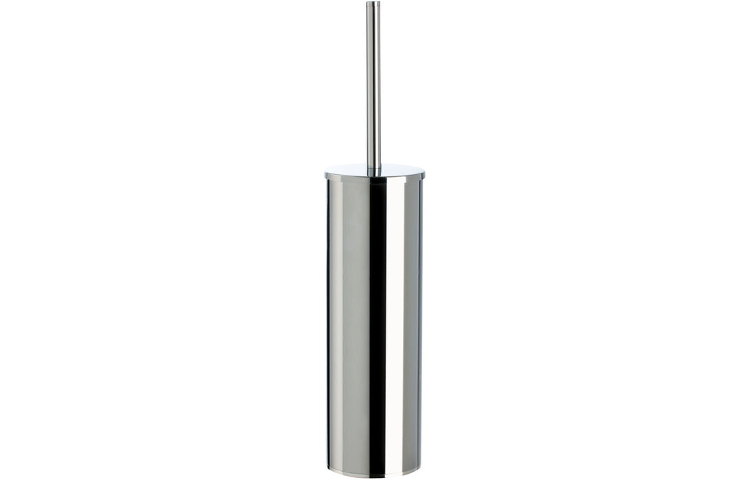 Bertello Wall Mounted Toilet Brush Holder - Chrome