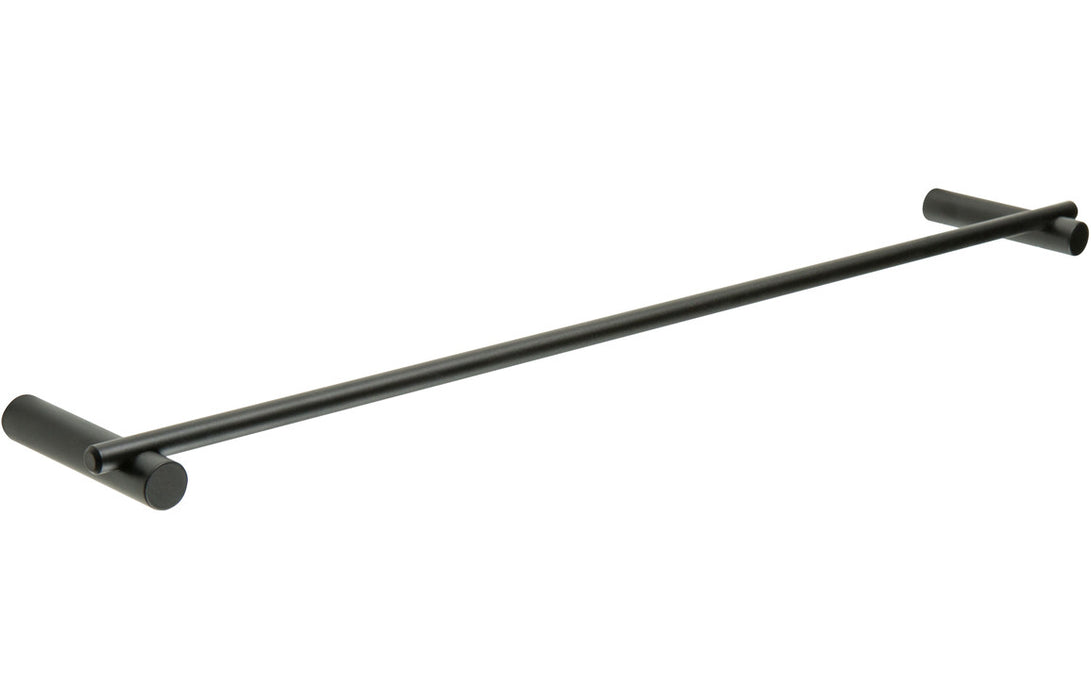 Bertello 45cm Towel Rail - Black