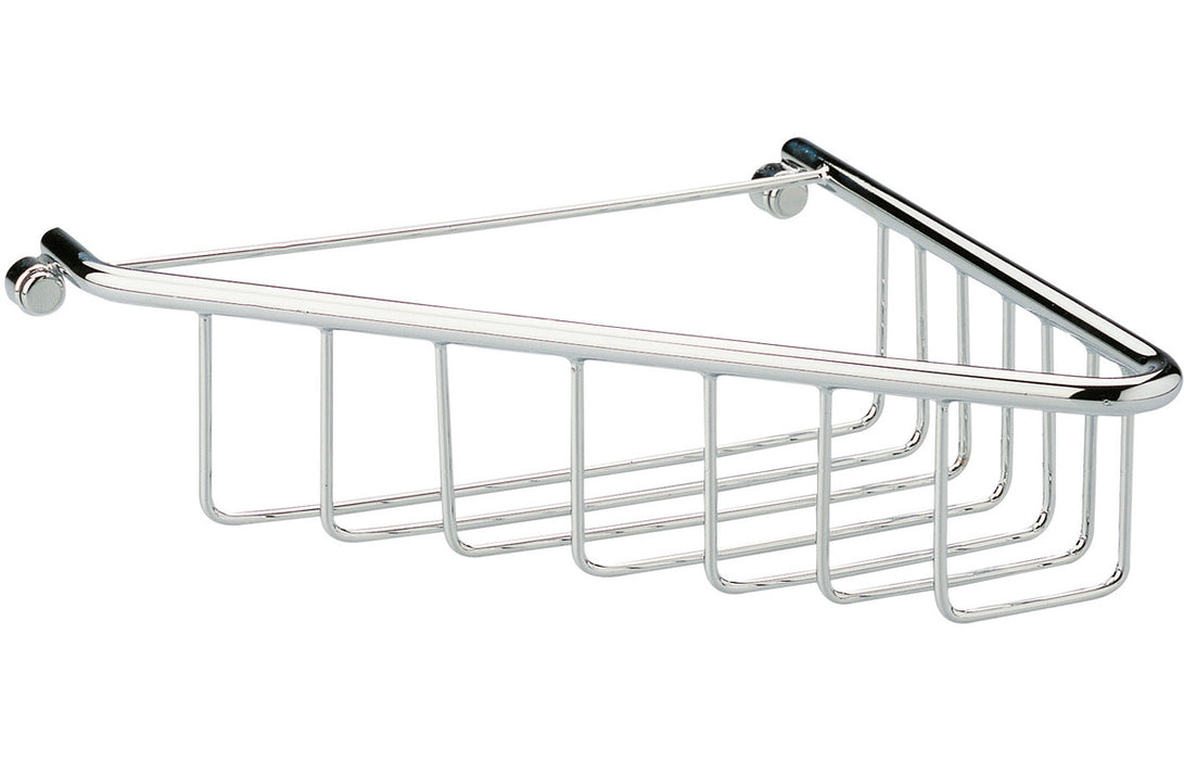 Elara 1-Tier Corner Shower Caddy - Chrome