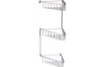 Elara 3-Tier Corner Shower Caddy - Chrome