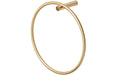 Bertello Towel Ring - Brushed Brass