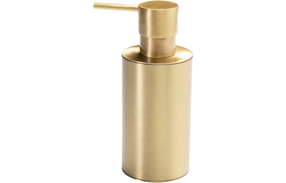 Bertello Wall Mounted Soap Dispenser - Brushed Brass