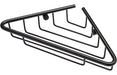 Elara 1-Tier Corner Shower Caddy - Black