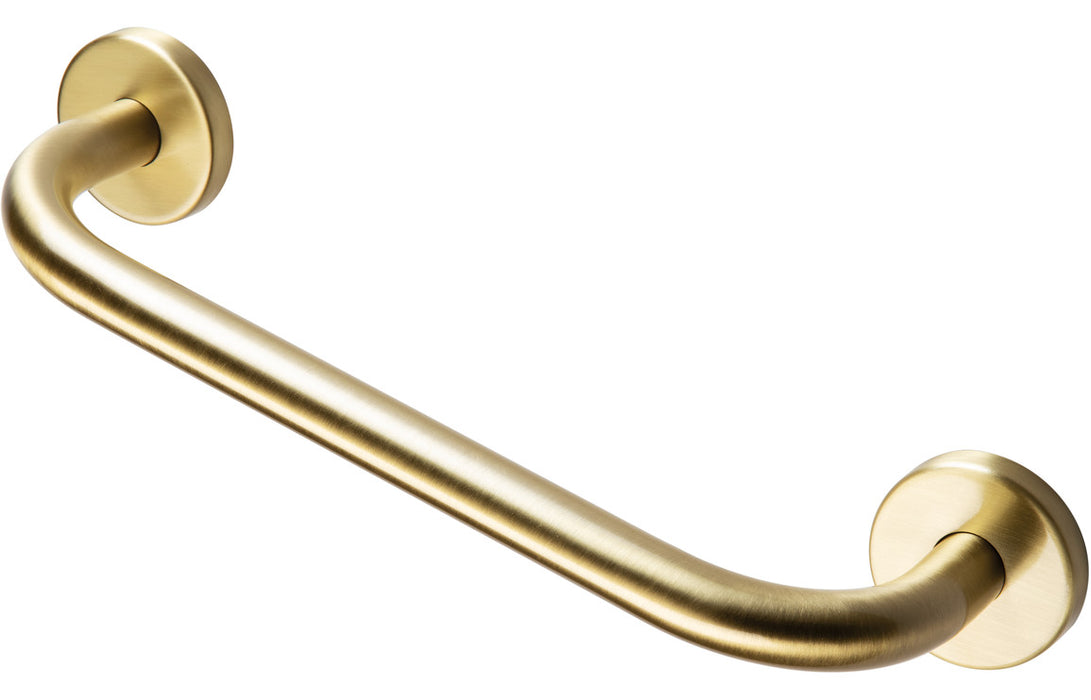 Straight Grab Rail - Brushed Brass