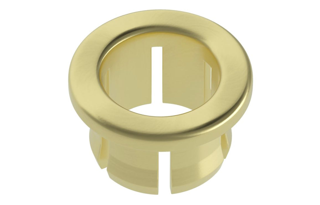 Celeste 600mm Basin Unit & Tall Unit Pack w/Brushed Brass Finishes