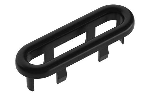 Oval Overflow Ring - Matt Black