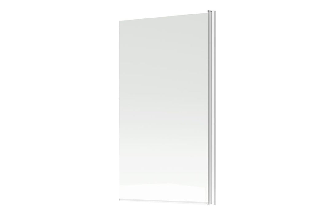 800x1500mm Single Straight Bath Screen (6mm) - Chrome