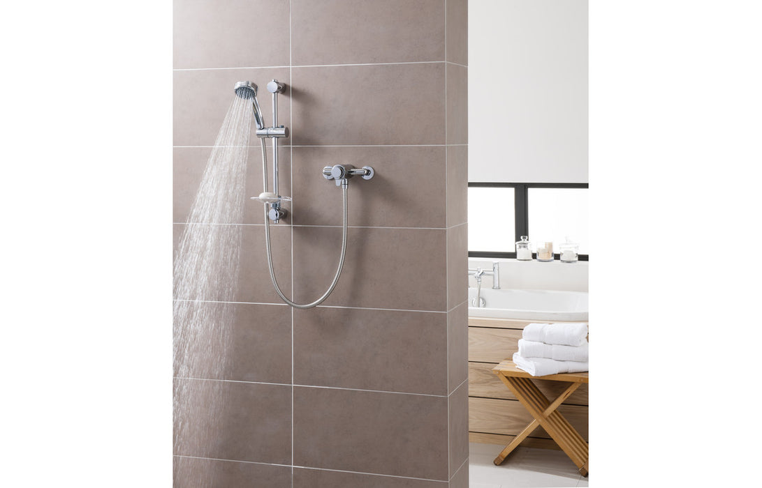 Triton Dene Concentric Thermostatic Mixer Shower - Chrome
