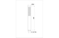Vema Cylinder Single Jet Handheld Showerhead
