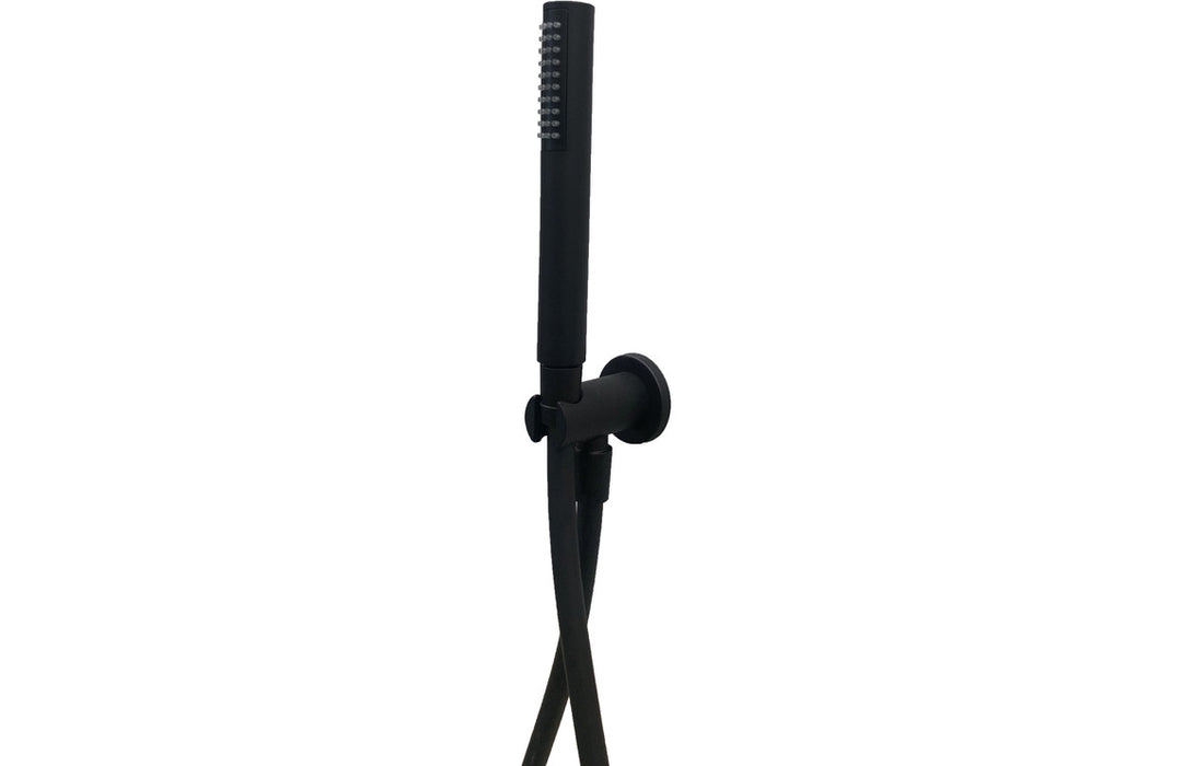 Vema Timea Black Round Handheld Showerhead
