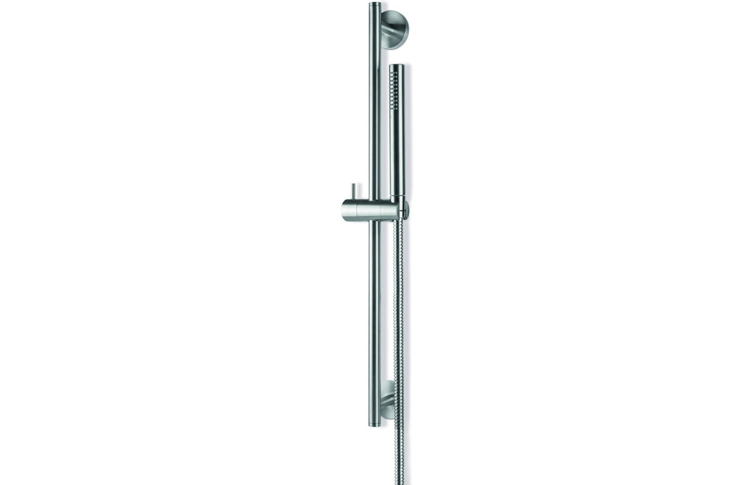 Vema Tiber Riser, Handset & Hose Set - St/Steel