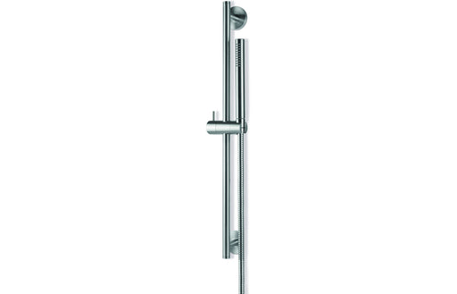 Vema Tiber Riser, Handset & Hose Set - St/Steel