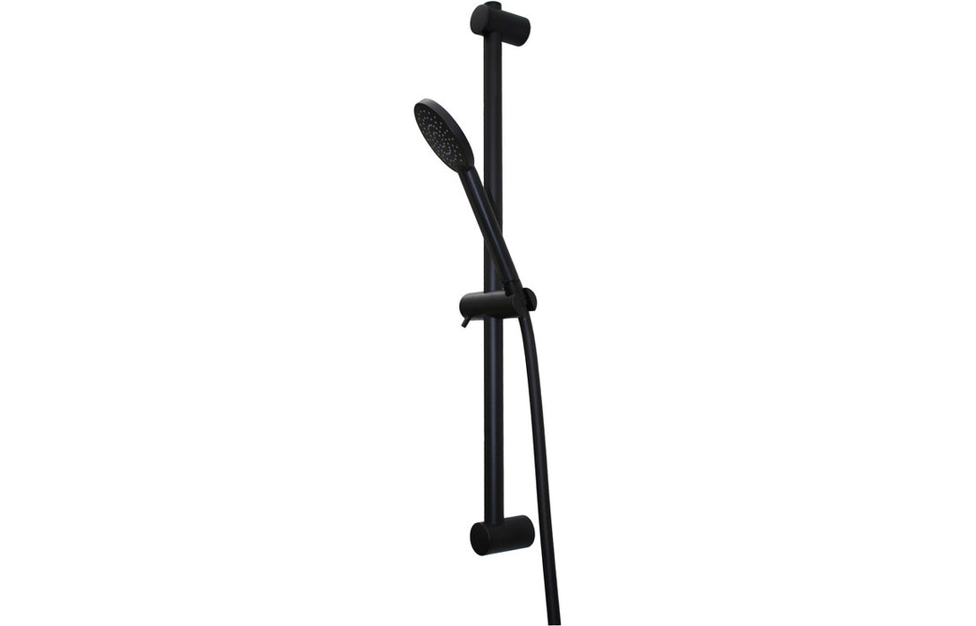 Vema Timea Black Riser Rail, Hose & Arm
