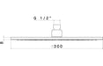 Vema 200mm Round Showerhead
