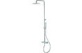 Vema Thermostatic Square Bar Valve w/Fixed Head & Riser - Chrome

