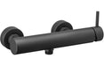 Vema Maira Black Wall Mounted Single Outlet Shower Mixer
