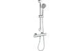 Gaia Cool-Touch Thermostatic Bar Mixer Shower - Chrome