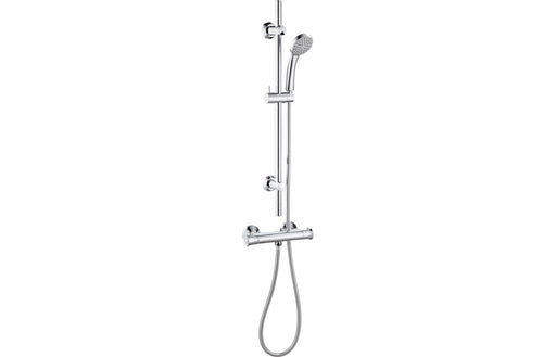 Cronos Thermostatic Bar Mixer Shower - Chrome