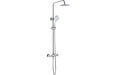 Seren Round Thermostatic Bar Mixer w/Riser Kit - Chrome