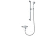 Carrick Concentric Single Outlet Shower Valve & Riser Kit Pack 1 - Chrome