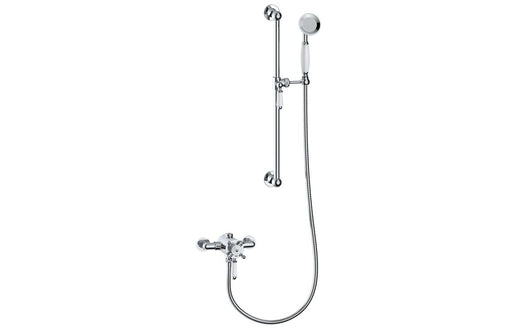 Carrick Concentric Single Outlet Shower Valve & Riser Kit Pack 1 - Chrome