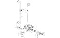 Carrick Concentric Single Outlet Shower Valve & Riser Kit Pack 1 - Chrome