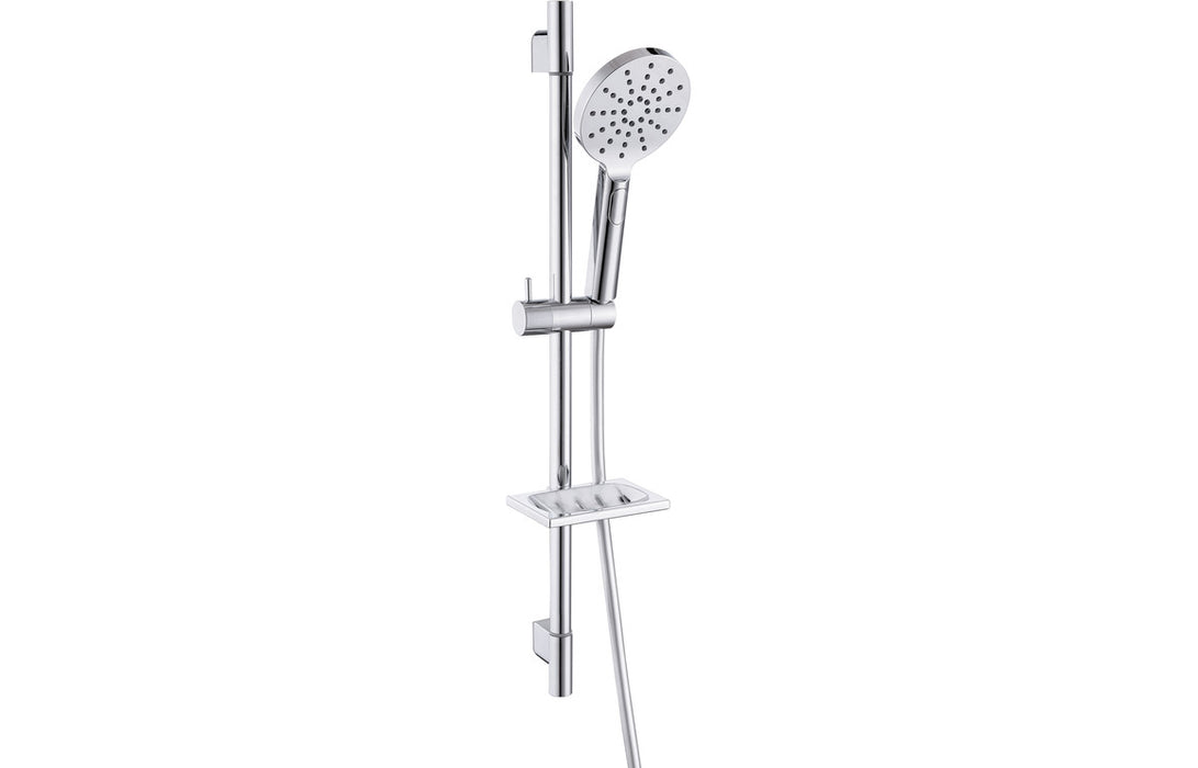 Seren Round Push Button Shower Kit